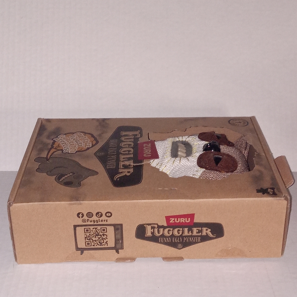 Fuggler Fart Face Suspicious Brown Fox Funny Ugly Monster New Toy - Picture 6 of 8